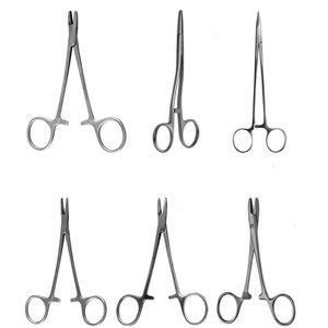 Porte-aiguille Wright Derf de qualité médicale |   Instrument de maintien d'aiguilles microchirurgicales en acier inoxydable OEM - Product Image 1