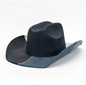 Sombrero Fedora de Estilo Étnico Retro Occidental con Estampado de Personajes, Sombrero de Vaquero con Cinta, Impermeable, para Uso Casual, de Verano, al Aire Libre y para Negocios - Product Image 4