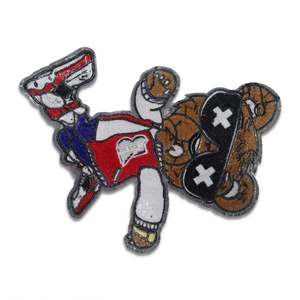 Patch brodé mignon hérisson thermocollant pour chapeaux, sacs, vestes, casquettes, décoration de vêtements DIY, vente en gros usine - Product Image 4