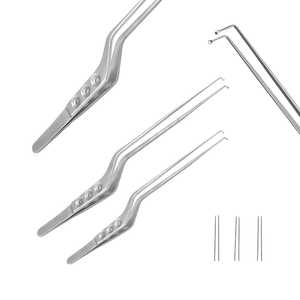Pince chirurgicale manuelle Samii 3 mm en acier inoxydable pour la préhension des tumeurs, ensemble d'instruments certifiés CE, fabriqués par un fournisseur au Pakistan - Product Image 1