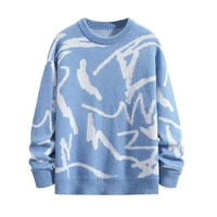 Sweat-shirt pour homme à col rond, style Hong Kong, motif dessin animé, doublure polaire 420g en polyester/coton, fabrication ODM, tendance automne
