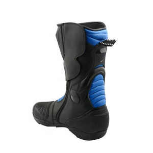 Wholesale <b>Men</b> Motorbike Leather Footwear 2026 New Arrival High Quality Anti Skid Protective Biker <b>Shoes</b> Custom Made - Product Image 4