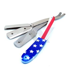 Navajas de Barbero OEM ODM, Navaja Recta de Acero Inoxidable Premium, Afeitadora Manual Profesional para Salón, Navaja de Afeitar con Recubrimiento de Papel - Product Image 6