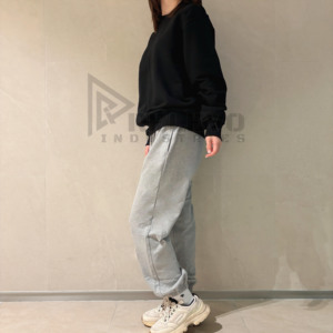 เสื้อฮู้ดซิปแบบยูนิเซ็กซ์ ผ้าฟลีซโพลีเอสเตอร์/คอตตอน พรีเมียม ทรงหลวม ระบายอากาศได้ดี น้ำหนัก 280 กรัม สำหรับฤดูใบไม้ร่วง สไตล์เกาหลี แพ็ค 2 ชิ้น - Product Image 5