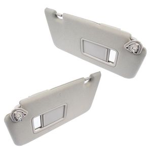 For Nissan Versa S SL 4 Cyl 2007-2012 Front Sun Visors W/ Mirror 2pcs Left+Right 96401 EL31A 96400 EM31A <b>Interior</b> <b>Accessories</b> - Product Image 6