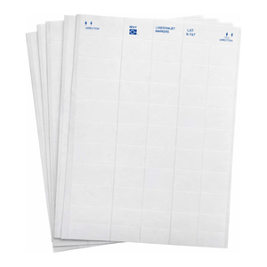Etiquetas Autoadhesivas de Poliéster Duraderas Brady LaserTab para Impresoras Láser, Identificación de Laboratorio, Acabado Mate - Product Image 1