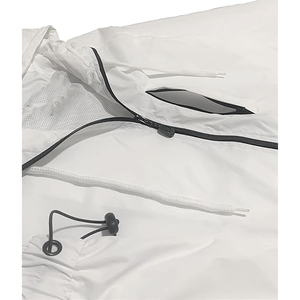 Veste coupe-vent réfléchissante pour homme, pantalon cargo, ensemble de survêtement imperméable, streetwear, vêtements techniques, vente en gros personnalisée - Product Image 4