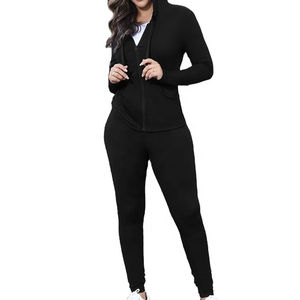 Combinaison de sport à manches longues pour jeunes filles, tenue active extensible, idéale pour le fitness et le yoga, vente en gros de survêtements - Product Image 5