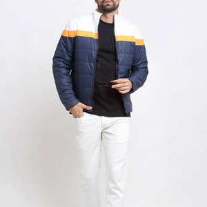 Blousons matelassés confortables, neufs, sur mesure, pour homme, d'hiver, légers, avec fermeture éclair - Product Image 4