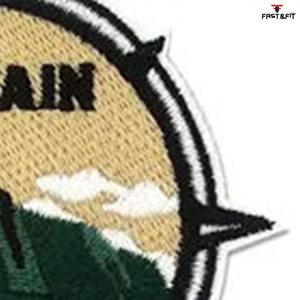 Top Trending Embroidered PU Adhesive Merrow Border Patch for Clothes <b>Hats</b> <b>Bags</b>-Customizable Made in Pakistan - Product Image 6