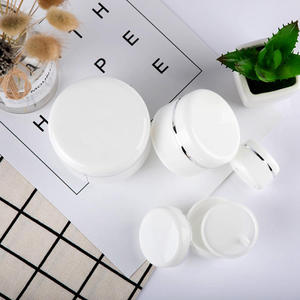 Cream Box Packaging High Grade PP Unalilia WGCJ White Cosmetic <b>Plastic</b> <b>Jar</b> Liner Silk Screen Printed OEM Logo for Skin Care - Product Image 4