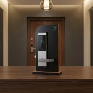 TES 8002S SILVER สมาร์ทล็อคโรงแรม RFID กันน้ำ พร้อมระบบคีย์การ์ดอิเล็กทรอนิกส์ ตัวล็อคประตูทำจากสแตนเลสคุณภาพสูง ปลอดภัยมั่นใจ - Product Image 5