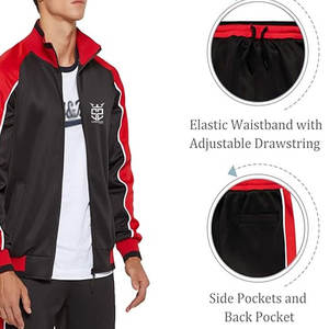 Survêtements de sport de haute qualité pour hommes, marque privée, design personnalisé, prix abordable. - Product Image 4