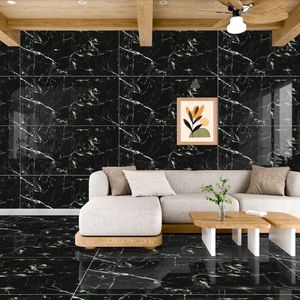 กระเบื้องปูพื้นและผนังพอร์ซเลนหรูหราขนาด 60x120 ซม. กระเบื้องพอร์ซเลนเคลือบเงาขนาด 600 มม. x 1200 มม. ผิวมันเงาสูง - Product Image 1