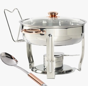 Luxury Stainless Steel Chafing Dish with Fuel Holder for Wedding <b>Buffet</b> and Hotel Use At Cheap Price - Product Image 1