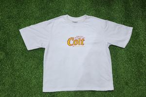 เสื้อยืดคอตตอน 100% สีขาวดำ พิมพ์ลายปักโลโก้ คุณภาพสูง หนานุ่ม สำหรับผู้ชาย สั่งทำได้ ขายส่ง - Product Image 2