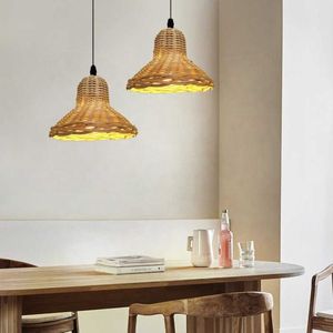Abat-jour en rotin naturel, tissé à la main, pour suspension luminaire, idéal pour la décoration intérieure de cafés et de complexes hôteliers, fabricant OEM - Product Image 2
