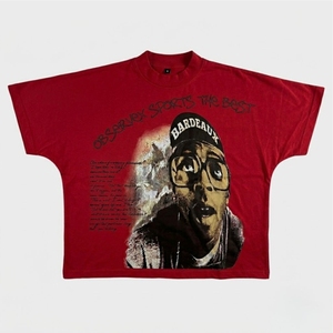 T-shirt décontracté à manches longues en pur coton à col rond, style sportif, version haute qualité, tendance transfrontalière Obserevex - Product Image 3