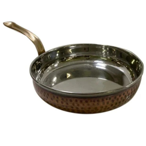 Handmade Stainless Steel Fry <b>Pan</b> With Long Handle For Home Kitchen Cookware Stovetop Cooking <b>Pan</b> <b>Frying</b> <b>Pans</b> - Product Image 3