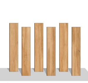 Carreaux de sol en porcelaine imitation bois 20x120 finition mate rustique 9mm antidérapants résistants à l'eau bords rectifiés surface bois - Product Image 2