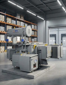 Transformateur de distribution triphasé immergé dans l'huile à surveillance en temps réel 250kVA-3150kVA à enroulement en cuivre pour usage industriel 22kV - Product Image 2