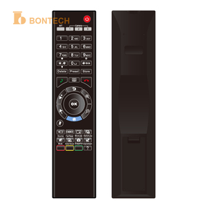 Télécommande universelle BONTECH avec 47 boutons, clavier IR, corps en plastique, piles AAA, couleur noire - Product Image 3