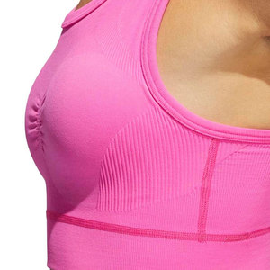 Casual Gym Use Women's Sports Bra Fitness Wear New Arrival Custom Made Material Front Logo High Support Private <b>Label</b> Sports Bra - Product Image 2