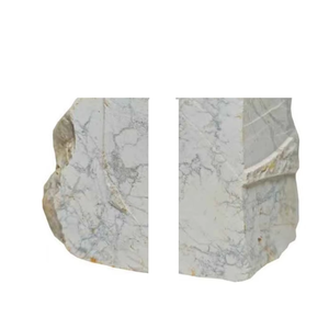 Sujetalibros de howlita de alta calidad, material de piedra natural, minerales de roca cruda, cristal para decoración, mayorista. - Product Image 3