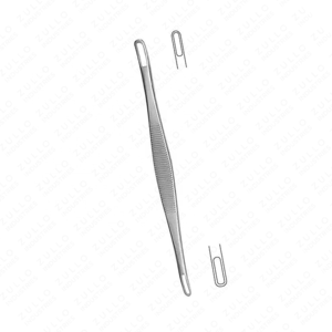 Extracteur professionnel de points noirs et de pores en acier inoxydable à double extrémité avec finition miroir argenté, 1 pièce - Product Image 6