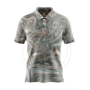 Camisetas Polo para Hombre de la Mejor Calidad, Ropa Deportiva, Color Personalizado, Estilo Urbano, Secado Rápido, Camiseta Polo Hawaiana de Moda para Hombre - Product Image 3
