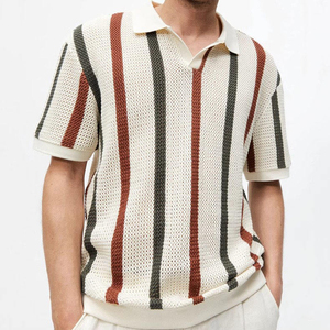 Polo pour homme de haute qualité en vente, style streetwear, respirant, décontracté, design unique et meilleur prix pour les polos pour homme - Product Image 4