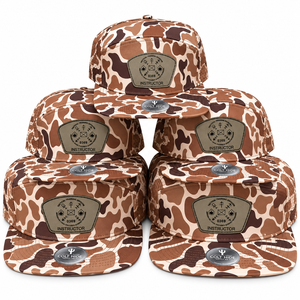 Casquette Trucker Camouflage Personnalisée 7 Panneaux avec Broderie 3D et Logo Patch Tissé, Casquette Snapback Respirante et Imperméable pour Chasse en Extérieur, Vente en Gros - Product Image 5