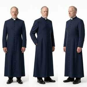 Robe de Prêtre en Gros, Vêtement Liturgique Personnalisé Brodé, Fournisseur d'Équipements Liturgiques Haut de Gamme pour l'Église, Robe de Prêtre - Product Image 6