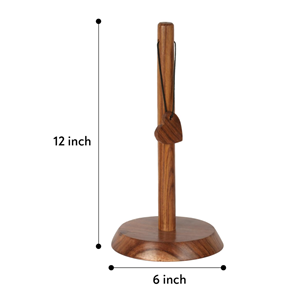 Natural Acacia Wooden <b>Kitchen</b> Tissue Roll Holder, Tissue <b>Paper</b> Holder, Tissue Roll Holder for <b>Kitchen</b> Wholesale From Vietnam - Product Image 2