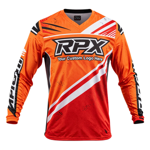 Maillots de Ciclismo y Motocross de Alta Calidad, Resistentes al Viento, Diseño Personalizable, Ropa de Carreras de Motocicleta, para Todas las Temporadas, Unisex - Product Image 4