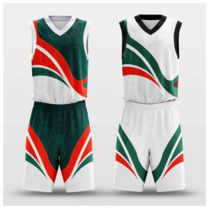 custom basketball uniform set uniforme de basketball Wholesale New Season Team Basketball Uniform Sublimation Reversible Design - Product Image 2