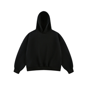 เสื้อฮู้ดดี้ผู้ชายคุณภาพสูง ผลิตตามสั่ง ผ้าฝ้าย 100% เป็นมิตรต่อสิ่งแวดล้อม ระบายอากาศได้ดี ล้างสีแบบแอซิดวอช ทำให้ดูเก่า ซีดจาง แตก ขาด แบบวินเทจ - Product Image 3