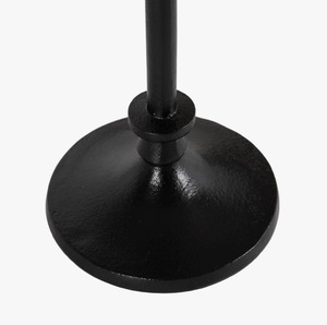 <b>Black</b> Iron Taper <b>Candlestick</b> <b>Holder</b> Set of 3 Elegant Home Decoration Durable Metal Design At Cheap Price - Product Image 6