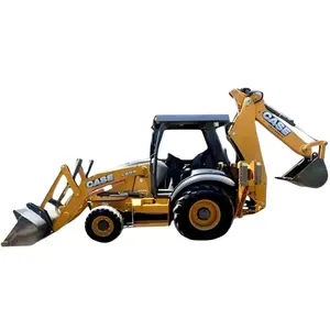 Used Backhoe Loader 2017 CASE 580N Backhoe Wheel Loader Earth Moving Equipment Low Hours Good Condition - Product Image 1