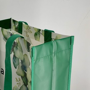 Sac de shopping non tissé de qualité supérieure, sac de courses non tissé de qualité supérieure, résistant, sacs de shopping cadeaux avec logo imprimé personnalisé - Product Image 2