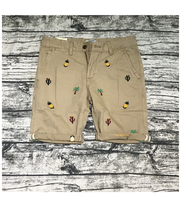 Shorts décontractés pour hommes 2026, style urbain, en toile, fabriqués au Pakistan, coupe-vent, avec cordon de serrage, taille haute, couleur unie - Product Image 3