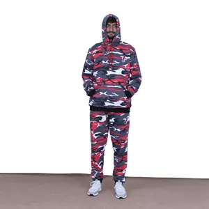 Chándal deportivo personalizado de alta calidad para hombre Última moda Impresión de 2 piezas Trajes de sudor a granel - Product Image 1