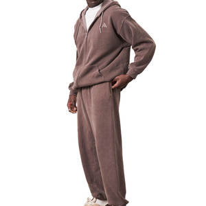 Chándal de Invierno 2026 con Capucha, Estampado, de Secado Rápido, 100% Algodón, Último Diseño, Lavado Ácido, Logotipo Personalizado, Tallas Grandes para Hombre - Product Image 2