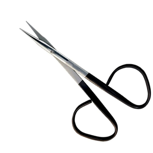 Tijeras de Tenotomía Stevens con Mango de Cinta, 11 cm, Rectas, de Alta Calidad, para Microcirugía Ocular, Instrumentos de Oftalmología - Product Image 4