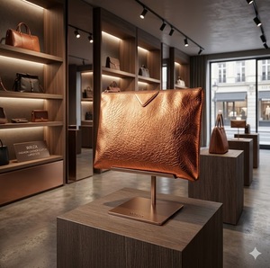 Sac à main en cuir véritable pour femme Wriza, grande taille, avec fermeture à glissière, élégant, pour les soirées, les voyages et l'usage quotidien - Product Image 3