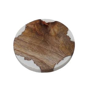 Posavasos de resina de madera hechos a mano, posavasos de resina epoxi, posavasos con estilo para bebidas, posavasos para tazas de té, utensilios de cocina, decoración del hogar - Product Image 1