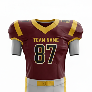 Uniforme de Fútbol Americano Personalizado 2026 |   Camiseta de Fútbol Unisex de Manga Corta |   Logotipo Personalizado Impreso Transpirable de Secado Rápido en Color - Product Image 4