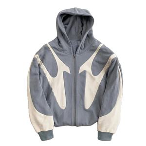 Unisex Heavyweight 100% Cotton Fleece Hoodie 400 GSM Oversized Winter Men Custom Reversible Double Layer Hoodies 2026 - Product Image 2