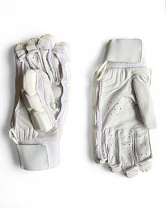 High Quality PVC <b>Cricket</b> Batting Gloves for Men Professional Grade Protection & Comfort Eco-Friendly Right-Handed Buckle Closure - Product Image 1