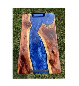 Fabricante Mayorista de Bandejas de Madera y Resina, Bandeja de Madera y Resina Personalizada al por Mayor, Bandeja para Servir y Almacenar Alimentos en Oferta - Product Image 3